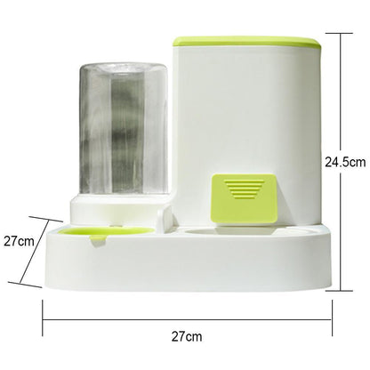 Dual-Purpose Pet Feeder & Water Dispenser for Dogs and Cats